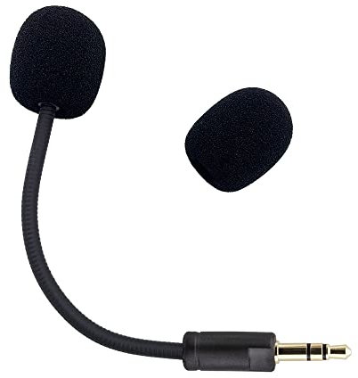 Electra V2 - Microfono da gioco sostituibile a collo d'oca da 3,5 mm per Razer Electra V2 USB 7.1 Surround Sound Gaming PS4 Xbox One Nintendo Switch Computer Cuffie PC