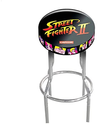 Arcade1UP Hocker aus Metall Street Fighter II