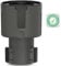 Swigzy Extension de Porte-gobelet de Voiture, Insert réglable, Adaptateur Auto pour Bouteilles Hydro Flask, Yeti, Nalgene, Grandes Bouteilles d'eau (946 ML à 1,2 L), Universelle (Gris)