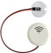 PHILSP Alarma de nivel de tanque, alarma de nivel de agua, con sensor de fugas de agua, sistema de seguridad de desbordamiento, para peceras, acuarios, alarmas domésticas, color blanco