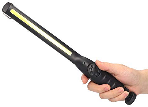 COB LED-Arbeitsleuchte, Wiederaufladbare Notfall-Taschenlampe, Magnetfuß, 360 ° Drehbar, USB-Kabel für Autoreparatur, Zuhause, Camping Im Freien und Notfall,Tragbare Lichter