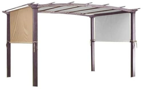 F&FSH Outdoor Pergola Sunshade Cover, Oxford Cloth Waterproof Sun Protection Patio Gazebo Canopy Cover For Garden Patio