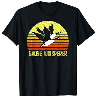Kanada Wasservögel Gans Jagd kanadischer Vogel Hund Geschenk Jäger T-Shirt