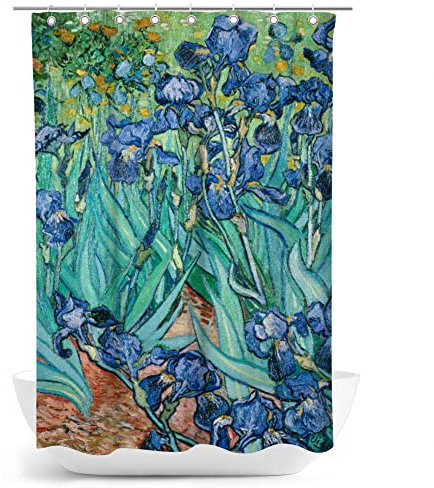 fotobar Duschvorhang Van Gogh - Iris