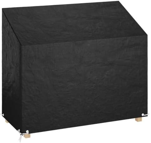 vidaXL Abdeckung für Gartenbank 8 Ösen 160x70x70/88 cm Polyethylen