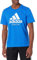 adidas Herren T-Shirt Italy DNA Graphic, Blau, XL