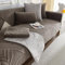 ZCXRYFL 1 2 3 4-Sitzer Sofabezug PlüSch SofaüBerwurfe Rutschfester Couch üBerzug L/U-Eck-Universal Sofaschoner Katzen Und Hunde Schutzunterlage Wohnzimmerteppich Baby-Krabbeldecke(70X90cm,Grey)