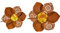 Weltbild Solar-Deko Rusty Flower 2er-Set