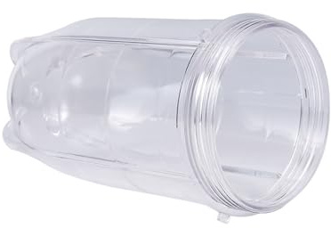 Mixerbecher Ersatzteil hoch und niedrig transparent -frei passend für Mixer und Entsafter langlebige Kunststoffbecher in zwei Größen Tall Short Cup Replacement für Säfte und Shakes