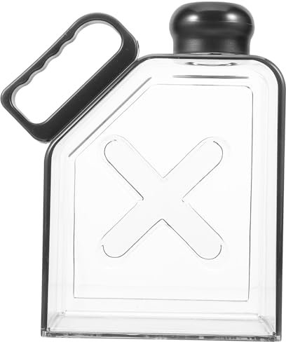 BELLIFFY Borraccia Piatta Riutilizzabile Per Sport e Outdoor Bottiglia Leggera e Compatta Per Escursioni Scuola e Uso Quotidiano Design Creativo e Pratico