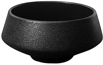 ANDRESLAD 1 Pc vassoio di fiori in ceramica arredamento nero vaso per piante zen fioriera rustica portavasi da esterno vasi per piante arredamento della casa contenitore per fiori Black
