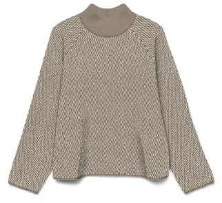 VERO MODA Vmfelize Ls High Neck Pullover Boo