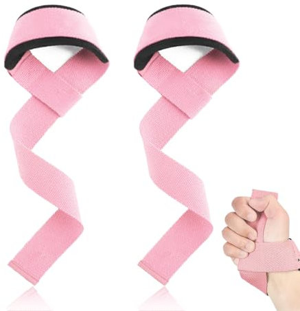SULIUDAJI Straps Palestra - Fascette Sollevamento Pesi - Fasce, Cinghie per Stacchi, Gym, Lifting - Accessori Bodybuilding