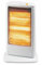 Stufa alogena con 4 elementi riscaldanti e 4 livelli di potenza, max 1600 watt.