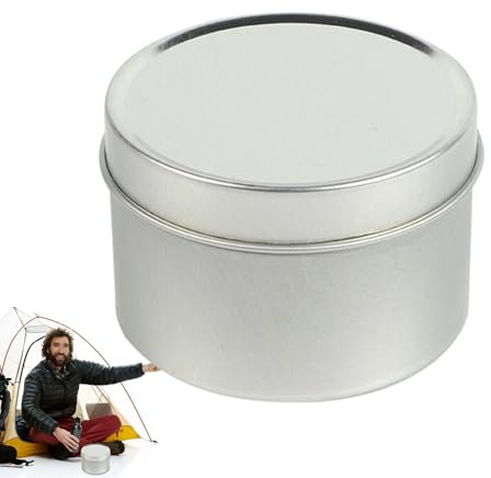 Derwrtup Kerzen für Lichtschnitte, Notfallkerzen – 18 Stunden Brenndauer mit Sojawachs, Dekoration für Stromausfälle, Camping und Versammlungen