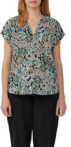 s.Oliver Leichte Baumwoll-Bluse mit All-Over-Print