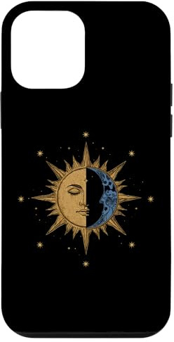 Astrologie Sonne Mond Einzigartige Sterne Sonnenschein Hülle für iPhone 12 mini