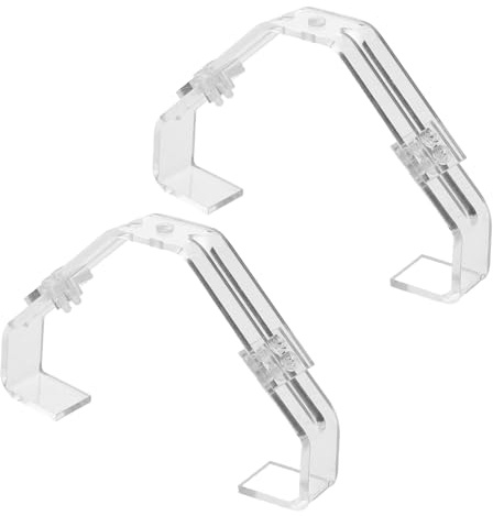 Alasum 2 Stück Verstellbare Aquarium Lampenhalterung Stabile Befestigungsklammer für Terrarien Reptilienlampen Einfache Anbringung Präzise Positionierung Kompatibel mit LED Beleuchtung