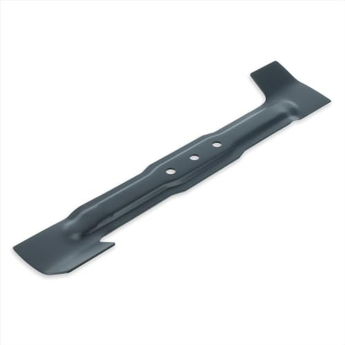 vhbw Ersatz-Messer kompatibel mit Bosch Rotak 37 | 37 Ergoflex, 36R, 36, 370 Ergoflex Rasenmäher - Ersatzklinge Schwarz, Stahl