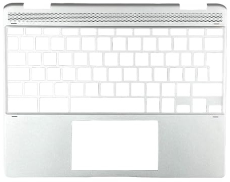 Laptop Replacement PalmRest For HP Chromebook X360 12B-CA0000 without keyboard big enter key UK layout Silver New