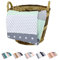 ULLENBOOM ® Babydecke 70x100 cm, Mint Grau (Made in EU) - Aus Baumwolle & flauschigem Fleece (OEKO-TEX Standard), Baby Decke Neugeborenen, ideal als Kinderwagendecke oder Kuscheldecke
