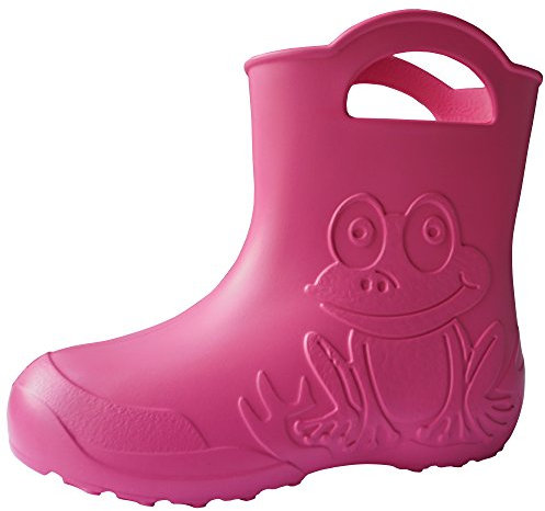 Stivali da Pioggia per Bambini con Fodera Rimovibile Materiale Eva Rosa 22/23 EU