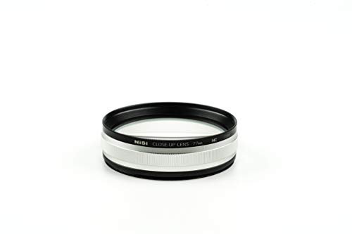 NiSi Nahlinse 77mm Close Up Lens Filter Kit - inkl 77 mm Close-up Linse, 72-77mm Adapterring, 67-77mm Adapterring, Objektivdeckel und Filtertasche
