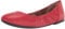 Amazon Essentials Women's Belice Slip On Ballet Flat, Bright Poppy Red, 7 UK