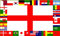 SHATCHI 150 x 90 cm England St. George Flagge 2022 Katar FIFA Weltmeisterschaft 32 Länder Nationalflaggen Stoff Alles in einem Fußball Fußball Sport Kneipe Bar Garten Dekoration