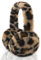 SEYUFN Faltbare Ohrenwärmer Damen Winter Plüsch Ohrenschützer Kinder Weiche Warm Halten Ohrenwärmer Mädchen Jungen Niedliche Ohrwärmer (A-dunkler leopard)
