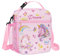 Clastyle Prinzessin Isolierte Lunchtasche Kinder Klein Kühltasche für Mädchen Wasserdichte Brotzeittasche für Picknick Schulen,Einhornblume