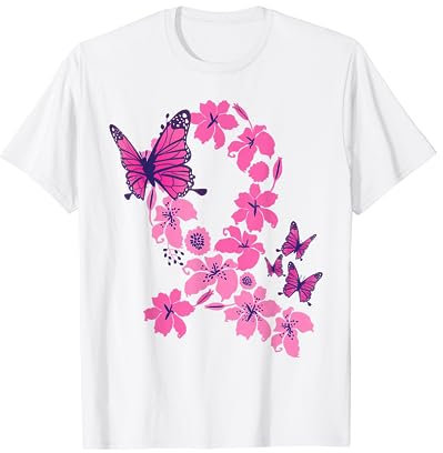 Ruban Rose de sensibilisation au Cancer du Sein, Octobre T-Shirt