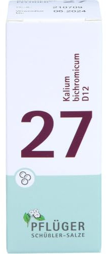 BIOCHEMIE Pflüger 27 Kalium bichromicum D 12 Glob. 15 g