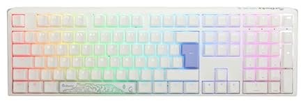 Ducky One 3 Classic Full-Size Hot-Swap RGB MX-Silent Red Blanco Marca