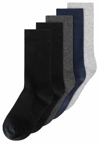 Mela - Socken 5er Pack Basic | Nachhaltig mit Fairtrade Cotton, GOTS & Grüner Knopf Zertifizierung
