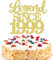 1 Stück Aufschrift Legend Since 2000 Tortenaufsatz 25 Kuchen Topper Glitter alles Gute zum 25. Geburtstag Kuchen Pick 25 Fabulous Tortendekorationen 25th Gold