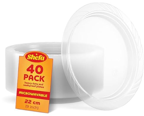 Shefa Clear 9inch Plates…