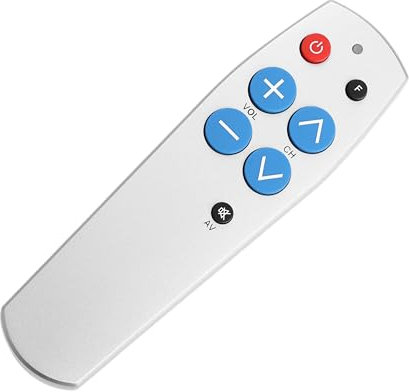 Telecomando Universale IR Per Televisione, Compatibile Con La Maggior Parte Dei Marchi Di Televisione, Ideale Per Anziani E Persone Con Demenza