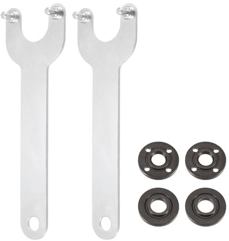 sourcing map 2pcs Angle Grinder Nut Angle Grinder Wrench Lock Nut Pin Replacement Spanners for Angle Grinder Table Grinder