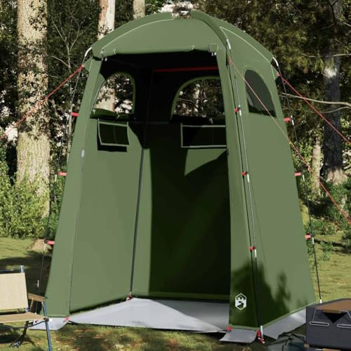 Homgoday Rideau de douche vert olive imperméable, mobilier d'extérieur pour jardin extérieur