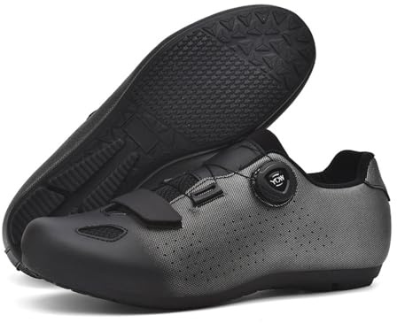 Treer Rennradschuhe Herren Damen, Rennrad Schuhe Fahrradschuhe Keine Cleats Schuh Mountain Bikes Schuhe, Kompatibel Outdoor Radschuhe Fahrrad Indoor Spin 36EU-46EU