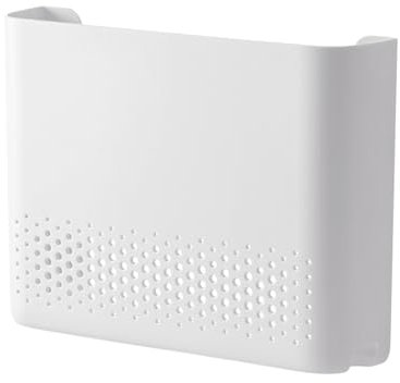 Router Storage Box - Wall Organizer, Wi-Fi Shelf | Punch-Frree Cable Management System, Compact Internet Device Holder for Living Room, Bedroom, Study, Dorm, Apartment, Smart Home Setup, Office