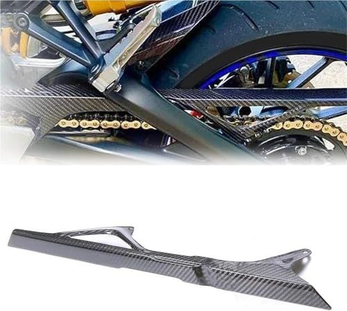 SOUTES Verkleidung Für Yamaha MT09 2013 2014 2015 2016 Motorradzubehör Kettenschutz Aus Carbonfaser, Dekorativer Kettenschutz, Schutzabdeckung