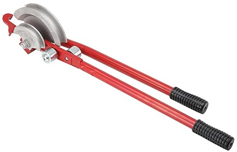 Mreryyse Rohrbieger 180-Grad Manueller rohrbiegegerät Rohrbiegewerkzeug | 2in1 Biegezange, Kupferrohr-Biegewerkzeuge Manuel Rohrbiegemaschine für 15–22 mm Rohre aus Kupfer Messing