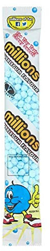 Millions Bubblegum Tube 60g - 12 Pack