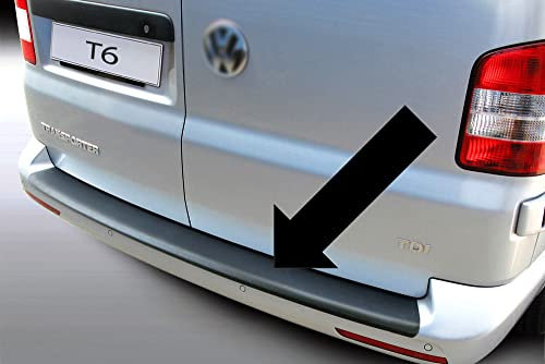 Richard Grant Mouldings Ltd. Original RGM Ladekantenschutz schwarz glatt passend für Volkswagen VW T6 und T6.1 VI mit Heck- Flügeltüren ab Baujahr 04.2015- RBP874
