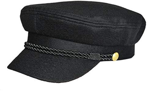MADSea Elbsegler Gold Edition Tuch Schirmkappe Schirmmütze Hut, Farbe:schwarz, Größe:L