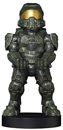 Exquisite Gaming Cable Guys - Master Chief From Halo Charging Phone and Controller Holder - Electronic Games