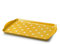 Zeal G203M Melamine Dotty Design Serving Tray (38x24cm), Mustard