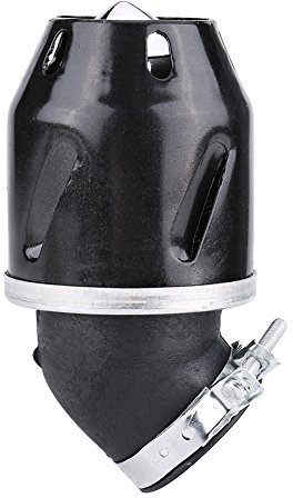 Filtro aria 35mm Aspirazione detergente universale per moto ATV Dirt Bike(Nero)